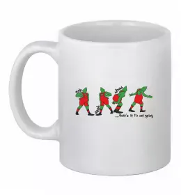 Чашка керамічна Грінч ooh ah mhm Білий фото