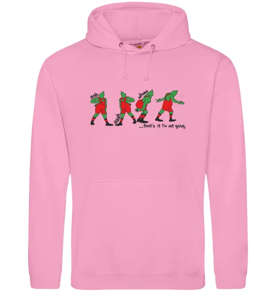 Жіноча толстовка (худі) Грінч ooh ah mhm Рожевий фото