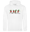 Жіноча толстовка (худі) Грінч ooh ah mhm Білий Жіноча толстовка (худі) Грінч ooh ah mhm Білий фото