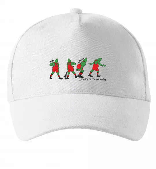 Кепка Грінч ooh ah mhm Білий фото