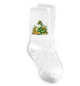 Носки Змія з мандаринками