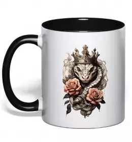 Чашка с цветной ручкой