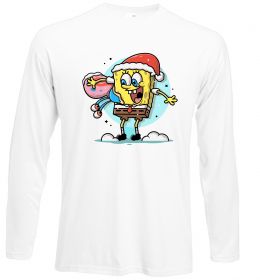 Лонгслів Губка Боб новорічний Лонгслів Губка Боб новорічний