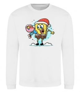 Свитшот Губка Боб новорічний