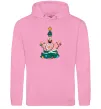 Мужская толстовка (худи) Новорічний Патрік Розовый фото