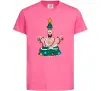 Детская футболка Новорічний Патрік Ярко-розовый Детская футболка Новорічний Патрік Ярко-розовый фото