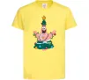 Детская футболка Новорічний Патрік Лимонный Детская футболка Новорічний Патрік Лимонный фото