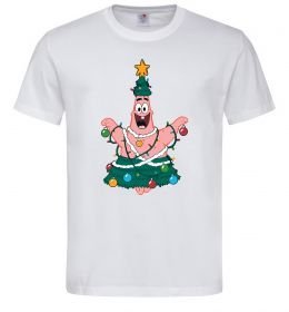 Мужская футболка Новорічний Патрік