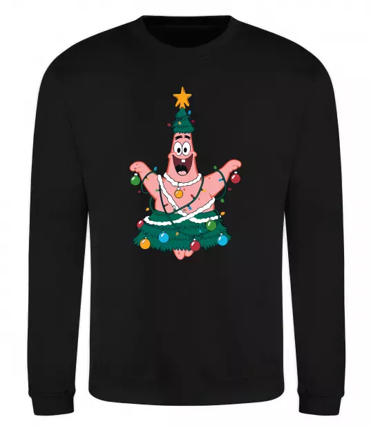 Свитшот Новорічний Патрік Черный фото