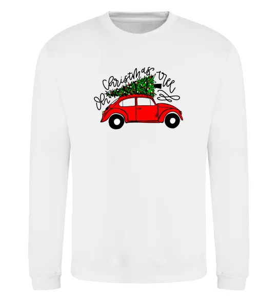 Свитшот Oh Christmas tree Белый фото
