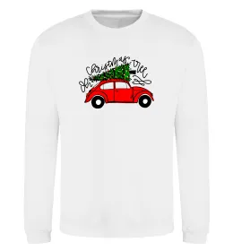 Свитшот Oh Christmas tree Белый фото