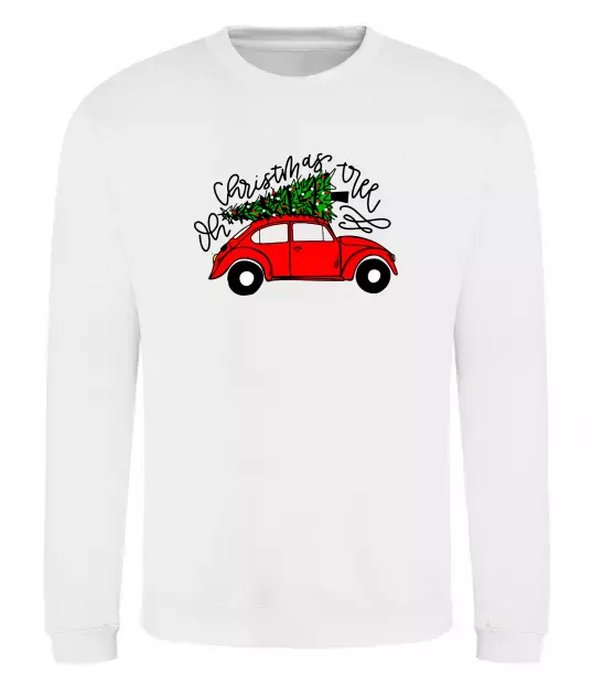 Свитшот Oh Christmas tree Белый фото