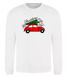 Світшот Oh Christmas tree Білий фото