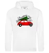 Жіноча толстовка (худі) Oh Christmas tree Білий Жіноча толстовка (худі) Oh Christmas tree Білий фото
