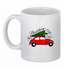 Чашка керамическая Oh Christmas tree