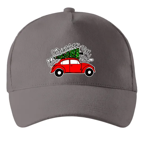 Кепка Oh Christmas tree Серый фото