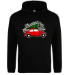 Жіноча толстовка (худі) Oh Christmas tree Чорний Жіноча толстовка (худі) Oh Christmas tree Чорний фото