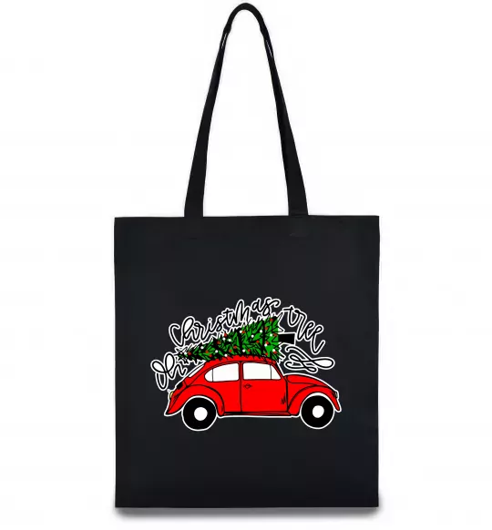 Еко-сумка Oh Christmas tree Чорний фото