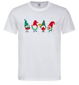 Чоловіча футболка Гноми новорічні Чоловіча футболка Гноми новорічні