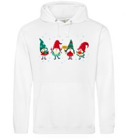 Женская толстовка (худи) Гноми новорічні Женская толстовка (худи) Гноми новорічні