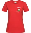 Жіноча футболка Merry Grinchmas Червоний Жіноча футболка Merry Grinchmas Червоний фото