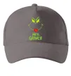 Кепка Mrs.Grinch Серый фото