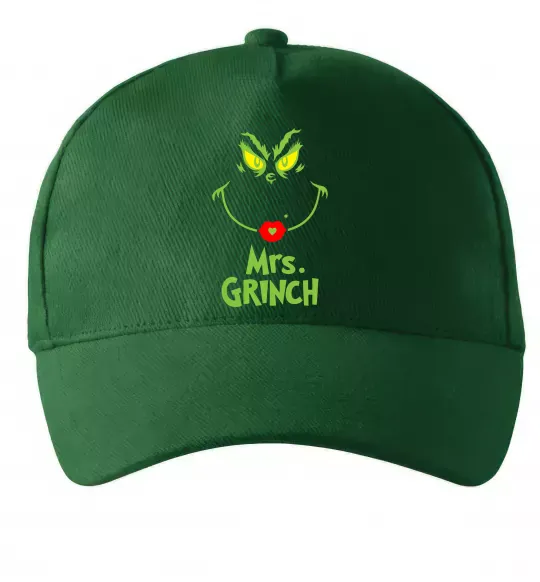 Кепка Mrs.Grinch Темно-зеленый фото