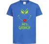 Дитяча футболка Mrs.Grinch Яскраво-синій Дитяча футболка Mrs.Grinch Яскраво-синій фото