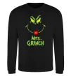 Світшот Mrs.Grinch Чорний фото