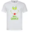 Мужская футболка Mrs.Grinch Белый фото
