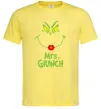 Мужская футболка Mrs.Grinch Лимонный фото