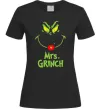 Женская футболка Mrs.Grinch Черный Женская футболка Mrs.Grinch Черный фото