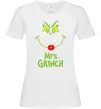 Женская футболка Mrs.Grinch Белый Женская футболка Mrs.Grinch Белый фото