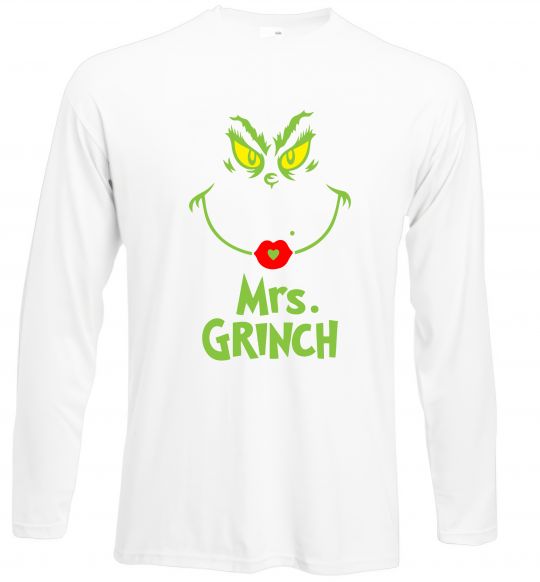 Лонгслів Mrs.Grinch Білий фото