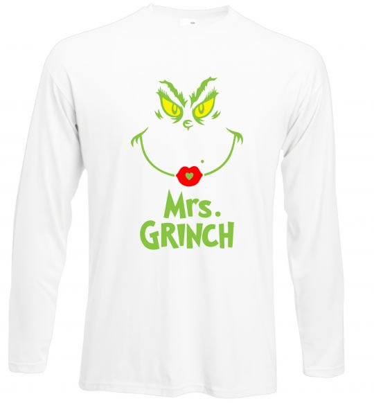 Реглан Mrs.Grinch Белый фото