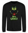 Свитшот Mrs.Grinch Черный фото