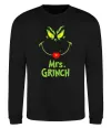 Світшот Mrs.Grinch Чорний фото
