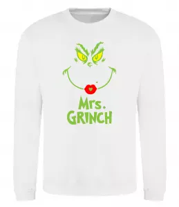 Світшот Mrs.Grinch Білий фото