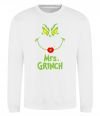 Свитшот Mrs.Grinch Белый фото