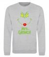 Свитшот Mrs.Grinch Серый меланж фото