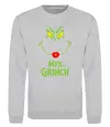Світшот Mrs.Grinch Сірий меланж фото