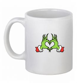 Чашка керамічна Грінч сердечко Чашка керамічна Грінч сердечко