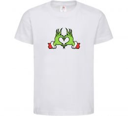 Детская футболка Грінч сердечко Детская футболка Грінч сердечко