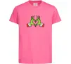 Детская футболка Грінч сердечко Ярко-розовый Детская футболка Грінч сердечко Ярко-розовый фото
