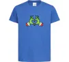 Детская футболка Грінч сердечко Ярко-синий Детская футболка Грінч сердечко Ярко-синий фото