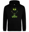 Женская толстовка (худи) Mr.Grinch Черный фото