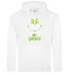 Женская толстовка (худи) Mr.Grinch Белый фото