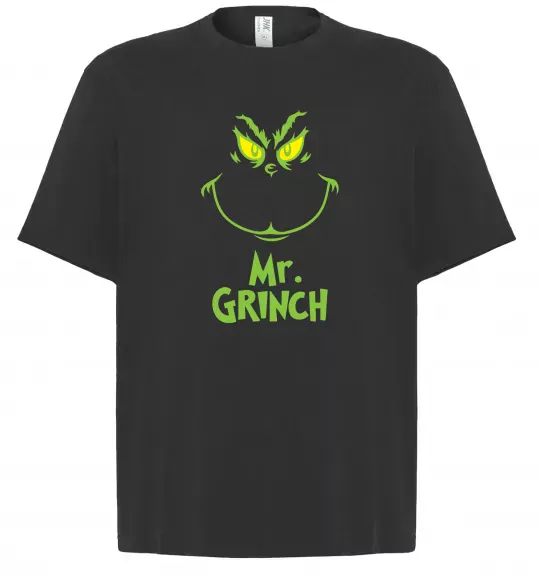 Футболка Оверсайз Mr.Grinch Черный фото