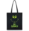 Еко-сумка Mr.Grinch Чорний фото