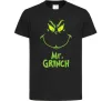 Детская футболка Mr.Grinch Черный Детская футболка Mr.Grinch Черный фото